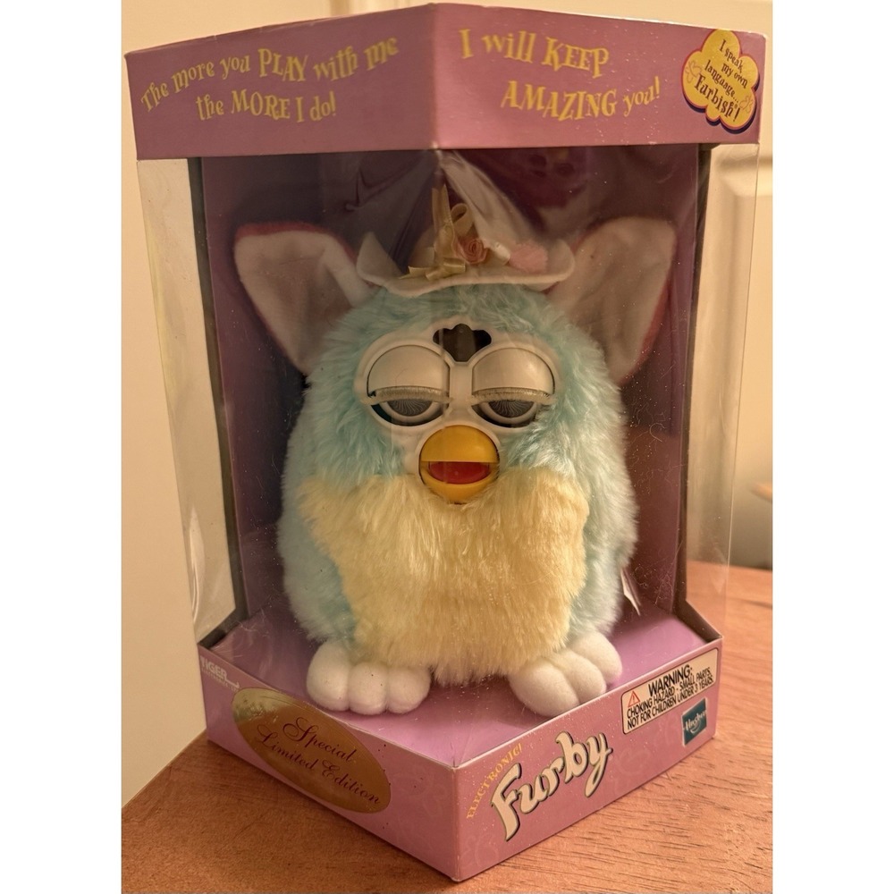 Vintage Tiger Furby Special spring Limited Edition Electronic‎ retro toy Sealed